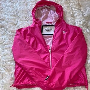 ABERCROMBIE & FITCH Pink Hoodie  EUC